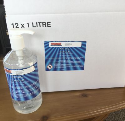 ANT-BAC      12 x 1 x litres dispenser @ &pound;12.00 per litre