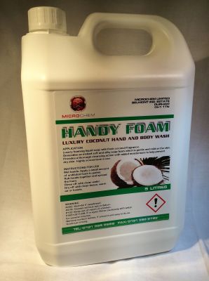 HANDY FOAM   10  litres @&pound;2.93 per litre
