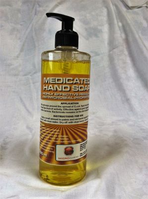 MEDICATED SOAP    6 x 500 mls dispenser @&pound;3.00 per 500mls