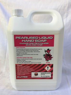 PEARLISED LIQUID HAND SOAP  10 litres @ &pound;4.00per litre