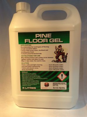 PINE FLOOR GEL  10 litres  @ &pound;4.00per litre