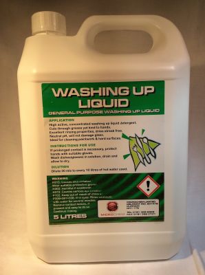WASH UP   10  litres  @&pound;2.50per litre