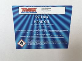 ANT-BAC      12 x 1 x litres dispenser @ &pound;12.00 per litre